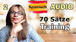 Spanisch - Deutsch Audio Profi Wortschatz Training ✅ 70 Sätze [Anfänger  Fortgeschrittene A1 A2 B1] screenshot 4