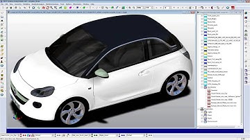 CATIA 3DEXCITE and 3DCS Multi-CAD Visualization