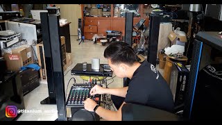 Download Lagu TUTORIAL SPEAKER HOMETEATER GABUNG MIXER MP3