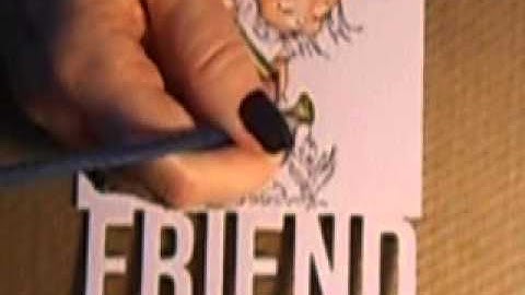 Inktense and Spectrum Noir Pencil Coloring 001