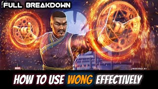 How to use Wong Effectively |Full Breakdown| - Marvel Contest of Champions