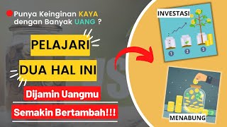 Jangan Membuat Kesalahan Ini: Memahami Perbedaan Antara Menabung dan Berinvestasi ‼️