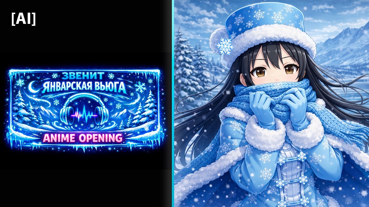 🎵 ЗВЕНИТ ЯНВАРСКАЯ ВЬЮГА | JPOP STYLE | (AI Russian Cover)