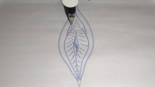 How to draw female vagina with cnc plotter