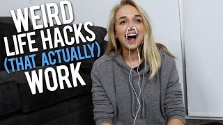 WEIRD LIFE HACKS THAT ACTUALLY WORK