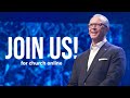 Join us TODAY @12:30pm (MST) for church with Pastor Steve Smothermon!