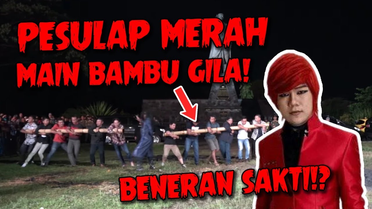 Hampiri Master Limbad yang Sedang Beraksi Bambu Gila, Si Pesulap Merah Bikin Emosi!