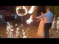 Запалення серця на весіллі та холодні фонтани. Ресторан &quot;Віка&quot;, Кременець