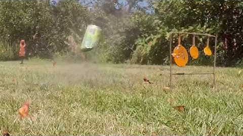 Exploding Tomato slow motion