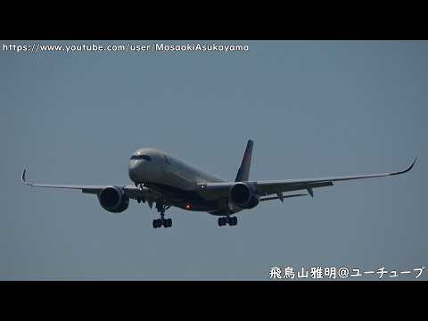 [DL9937 TLS⇒NRT] Delta Air Lines Airbus A350-900 N532DZ landing @ Narita RWY34L [May 17, 2026]
