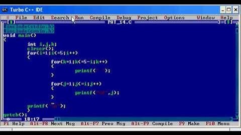 Pattern program in c, simple pattern programming in c language,