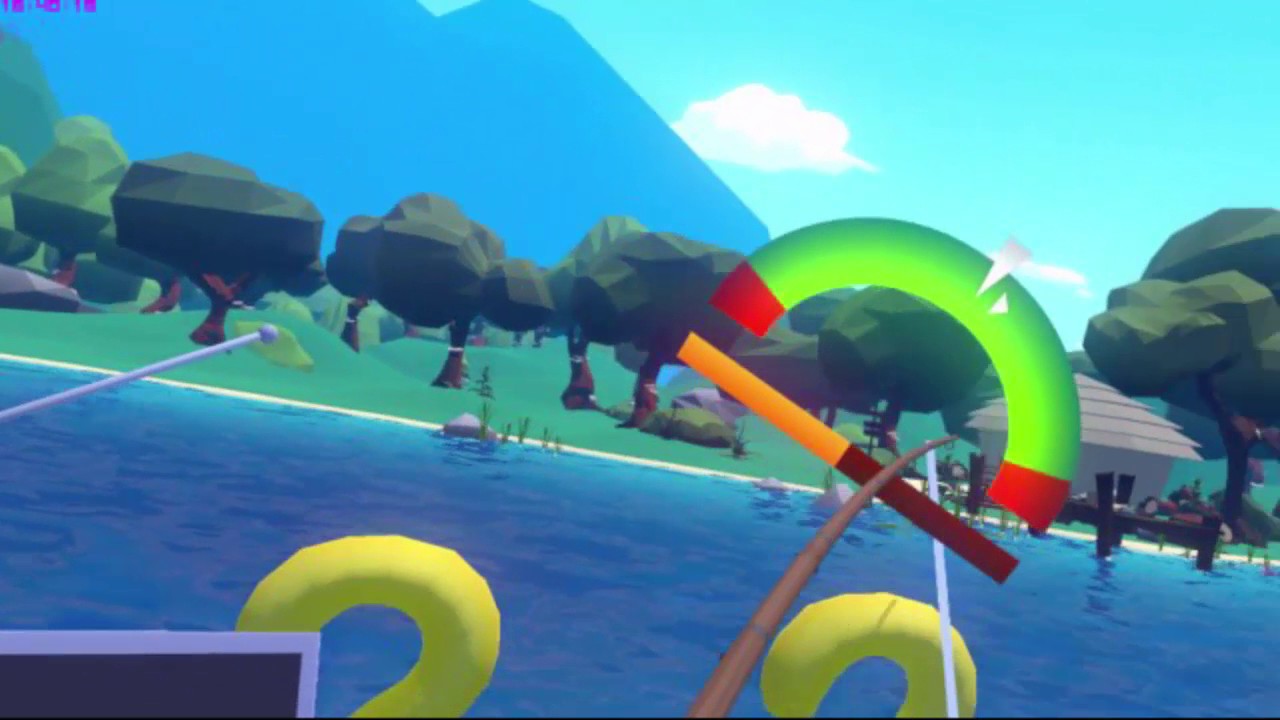 Crazy Fishing VR part 1 Gameplay (Virtual Reality, Sport, Steam) YouTube