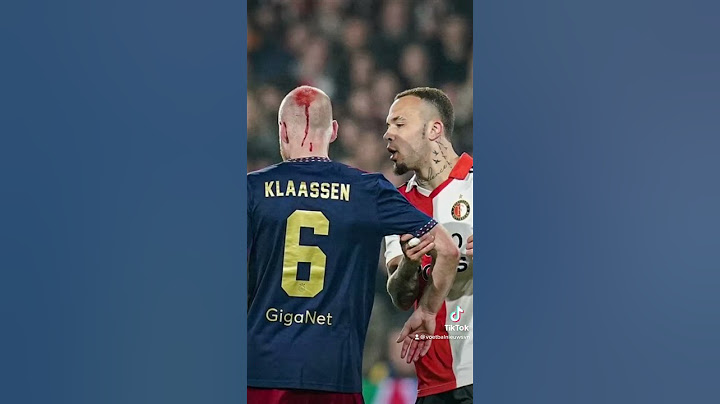 😲BIZAR INCIDENT bij FEYENOORD-AJAX: Klaassen GERAAKT😲