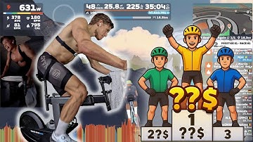 Racing Zwift’s Elite for REAL Prize Money 💰 | 5.4 W/kg Prestige Series