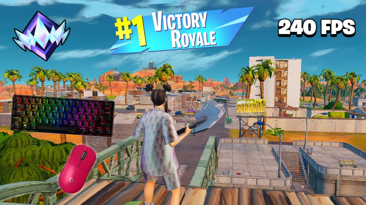 Fortnite Unreal Ranked Reload On PC {Keyboard & Mouse Gameplay} 240FPS 4K