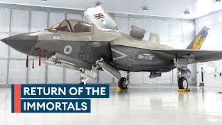 Legendary 809 Naval Air Squadron returns to operate elite F35s