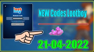 Lootboy Code today - lootboy new code - nuevos codigos de lootboy redeem code game