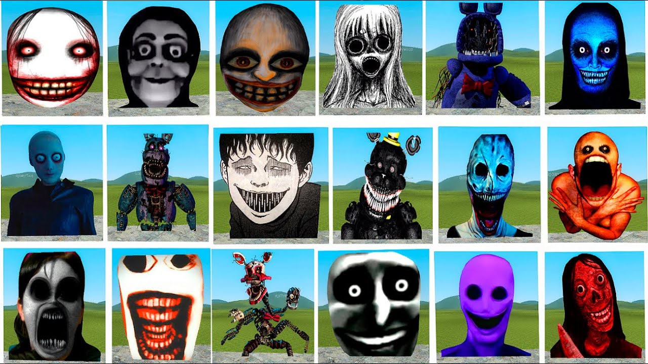 HORROR NEXTBOTS PACK \Nextbots\ Gmod! Garry's Mod!