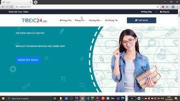 Java web: Web luyện thi tiếng anh online Thịnh Lớp Java Web 09