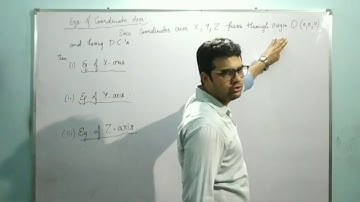 MATHS CLASS XII CH-28(Ex.-28.1) STRAIGHT LINE IN SPACE (R.D.SHARMA)