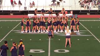 ORHS JV Cheer Halftime vs. Burbank