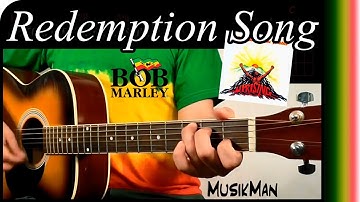 REDEMPTION SONG ⛓ - Bob Marley & the Wailers 🎸🚬/ GUITAR Cover / MusikMan N°020