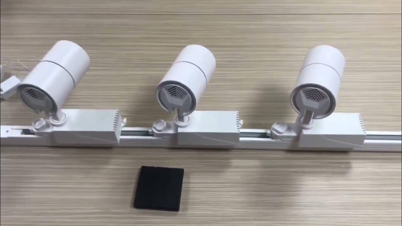 Сборка и подключение трехфазной трековой системы Feron - YouTube