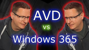 Windows 365 vs Azure Virtual Desktop