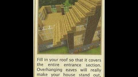 Making the Wooden House From the Minecraft Construction Handbook in Minetest PART 3