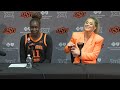Cowgirl Basketball Media Availability | Oklahoma State Postgame vs. Kansas (02-28-2026)