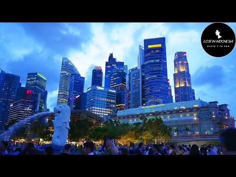 Video: Singapores bedste indkøbscentre i rådhuset og Marina Bay