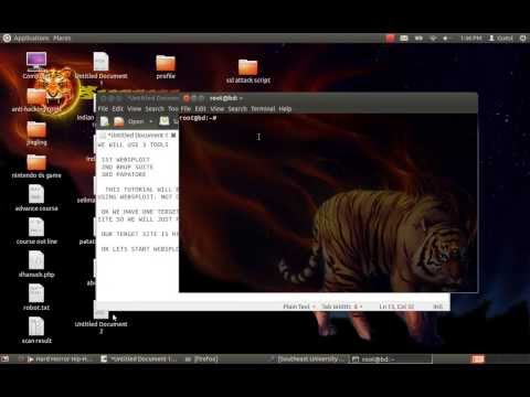 websploit use for phpmyadmin page finding