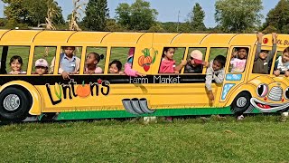 FieldTripto Linton's pumpkin farm//kese bachokesath hum bhi ban gayebachhe//😊bachhone kiye mastii❤️