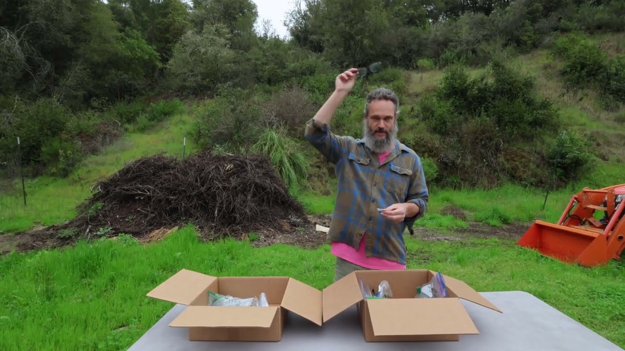 Seed Selection for 2025 Landrace Botanical Garden