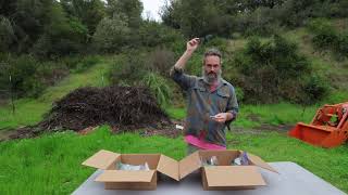 Seed Selection for 2025 Landrace Botanical Garden
