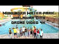 Mukundra water park jhalawar city drone 4k