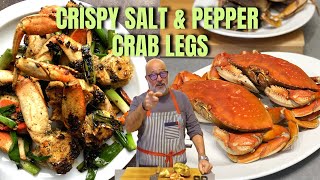 Crispy Salt & Pepper Crab Legs Recipe