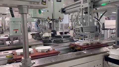 Robot Automation for OPPLE light automation Assembly line
