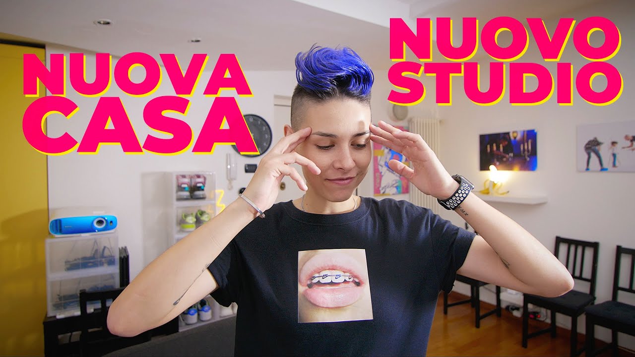 La mia nuova CASA / STUDIO dentro Milano - YouTube