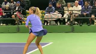 Camila Giorgi vs Linda Noskova 105 Sexy Italian Women's Tennis Practice Indian Wells 2024 #WTA
