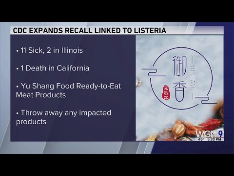 CDC Listeria infections reported in 4 states including Illinois