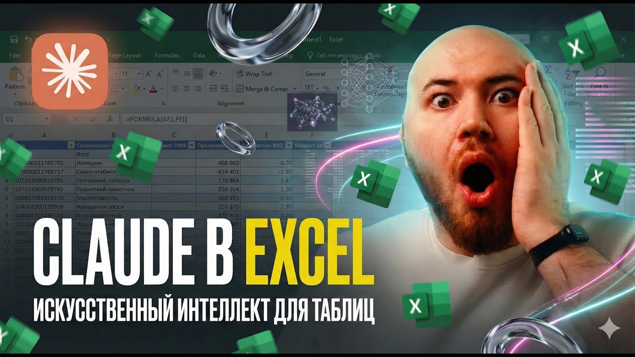 Claude теперь есть в Excel. Полный обзор и установка