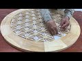 Amazing creative and ingenious woodworking skills  a unique table that will amaze you