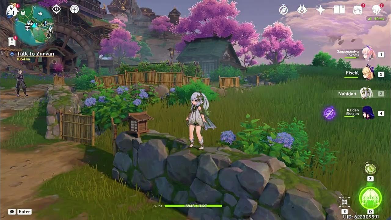 nvidia game filter Sharpen+ Genshin Impact, day time YouTube