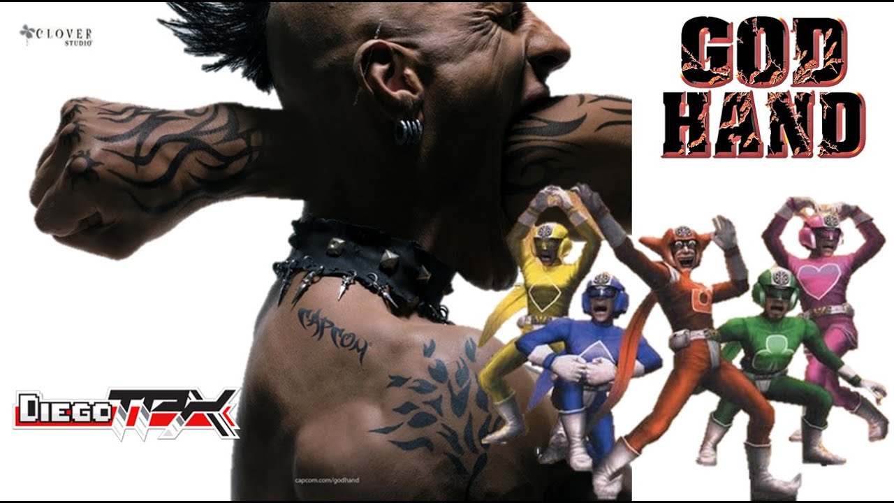 Power Rangers enanos!?🤔 | God Hand (parte 4) - YouTube
