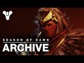 Destiny 2 Cutscene Archive: Season of Dawn (Season 9)