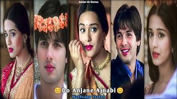 Do Anjane Ajnabi 🥰 WhatsApp Status🌹 Vivah Movie Romantic Song 💖 Udit Narayan 90