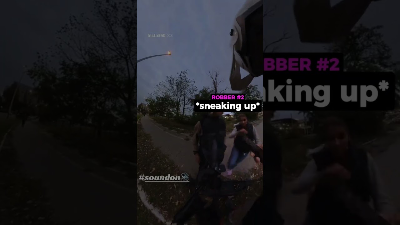 Biker Encounters Suspicious Man Asking For The Time...