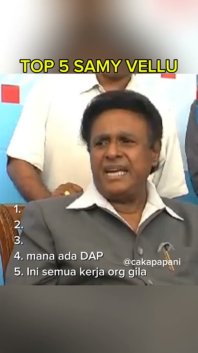 Top 5 Samy Vellu
