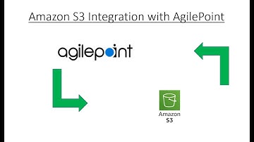 AgilePoint NX Connector For Amazon S3